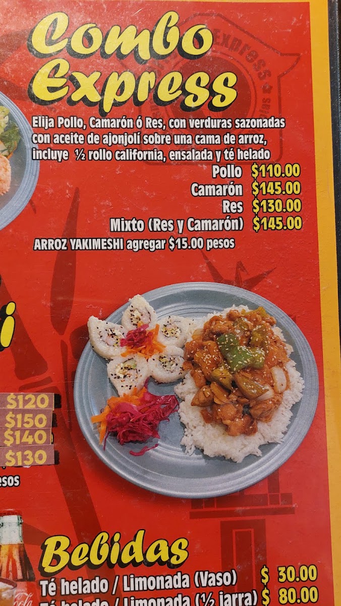 Origami Express Novena Menu - Image 2