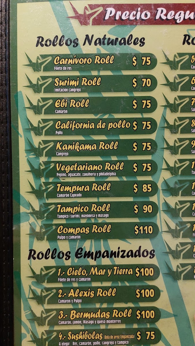 Origami Express Novena Menu - Image 4
