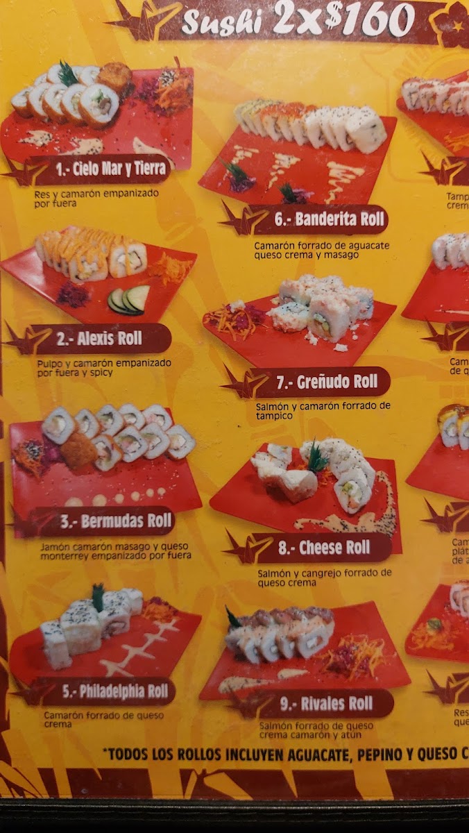 Origami Express Novena Menu - Image 5